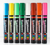 Posca PCE-200-5M Blackboard Marker Posca PCE-200-5M Blackboard MarkerNEW  Posca Blackboard PCE-200-5M or Chalk marker is weather resistant but wipes off easily using a damp cloth. Ideal for use in pubs, restaurants, shops etc.

This set is in the bullet tip 2mm nibbed marker in all 8 colors. Great for writing out information.